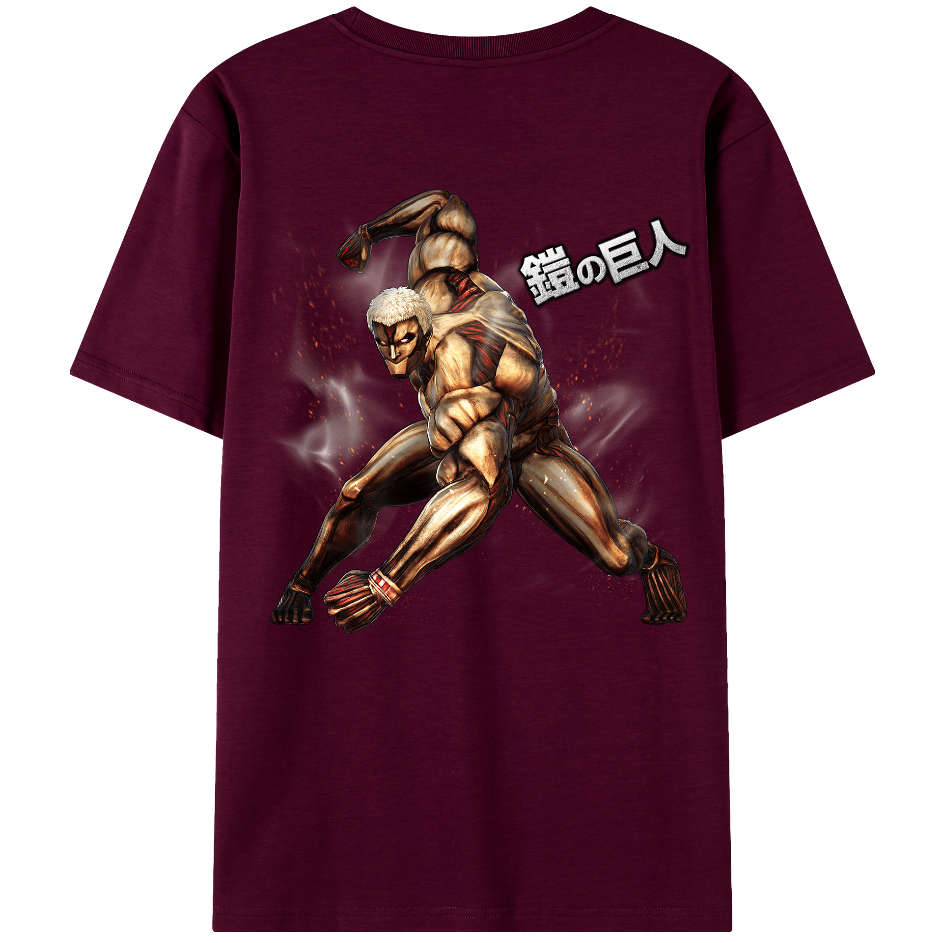 （画像用） 進撃の巨人 Attack on Titan レディース半袖Tシャツ(バックプリント)
